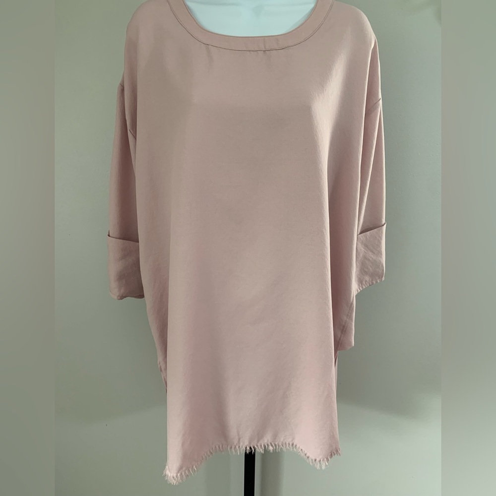 NWT Umgee Pink Dolman Sleeve Tunic